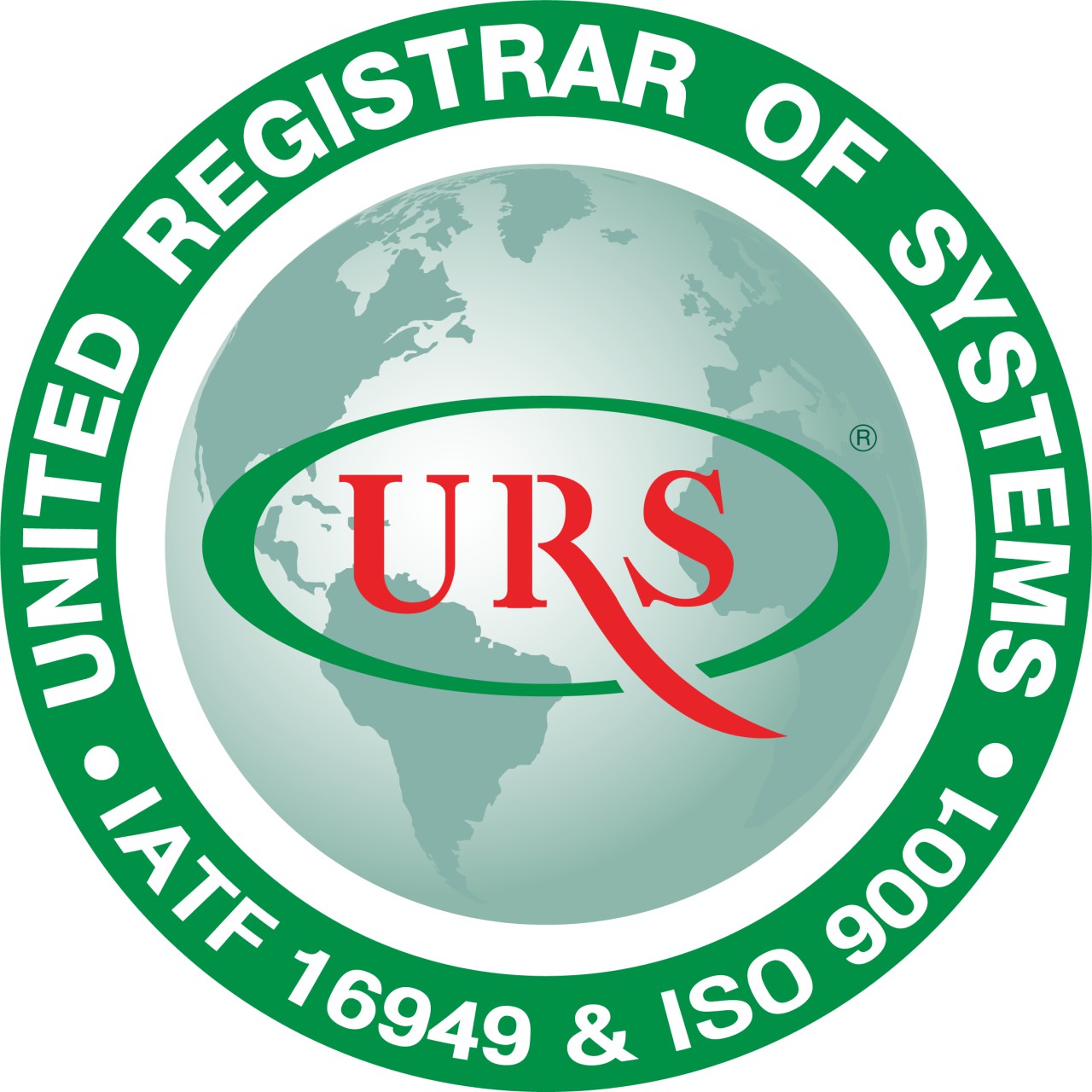 URS IATF 16949 and ISO 9001 certification mark